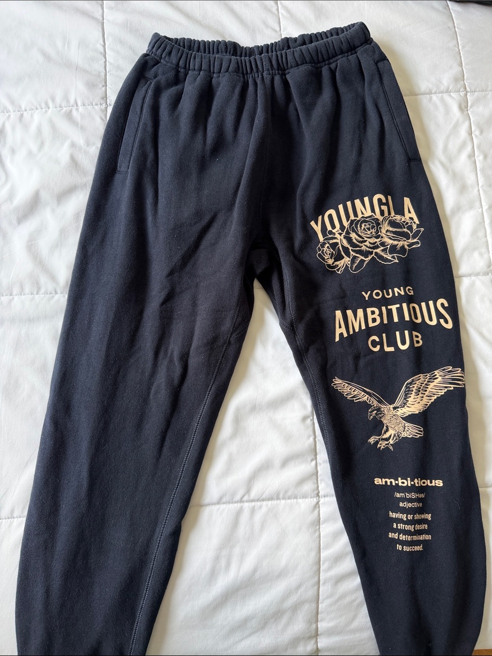 YoungLA Navy Immortal Joggers